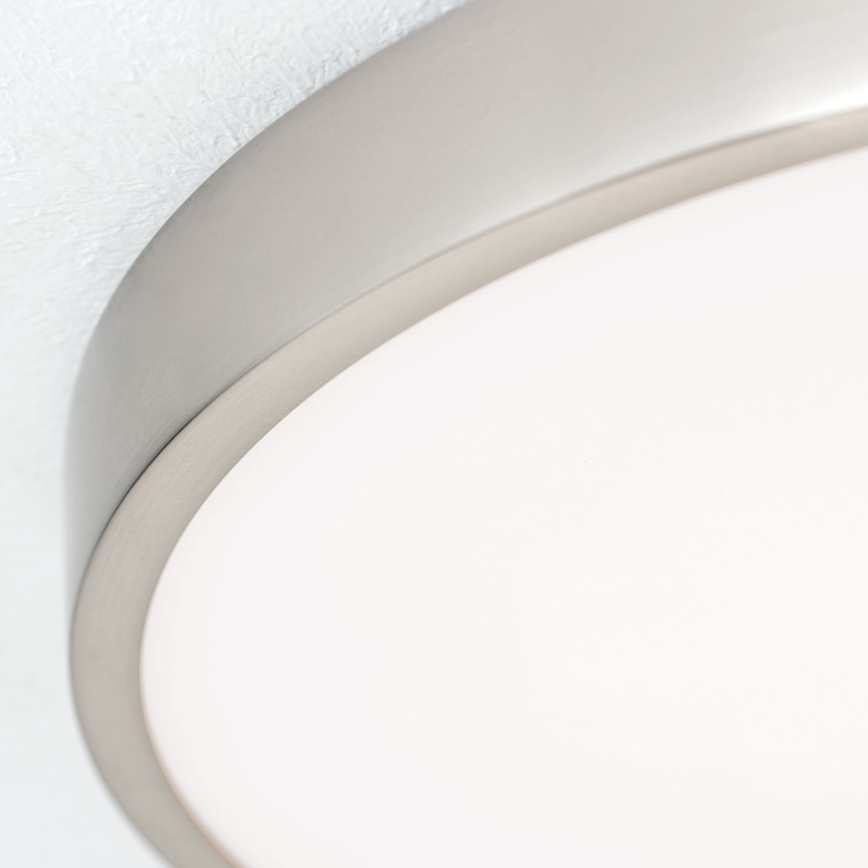 LED Stropné svietidlo BULLY LED/28W/230V pr. 28 cm matný chróm