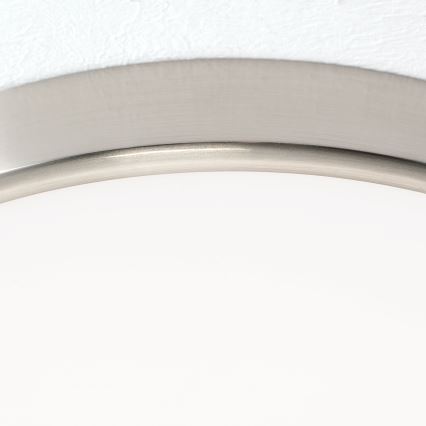 LED Stropné svietidlo BULLY LED/28W/230V pr. 28 cm matný chróm