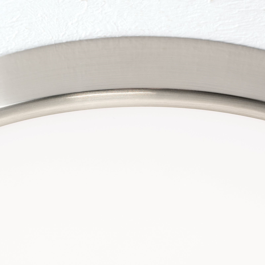 LED Stropné svietidlo BULLY LED/28W/230V pr. 28 cm matný chróm