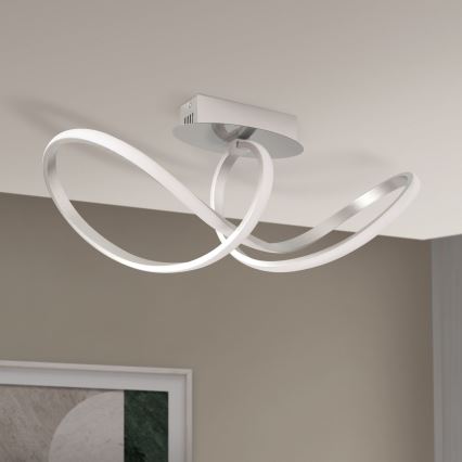 LED Stmievateľný prisadený luster CIRCUS LED/30W/230V matný chróm