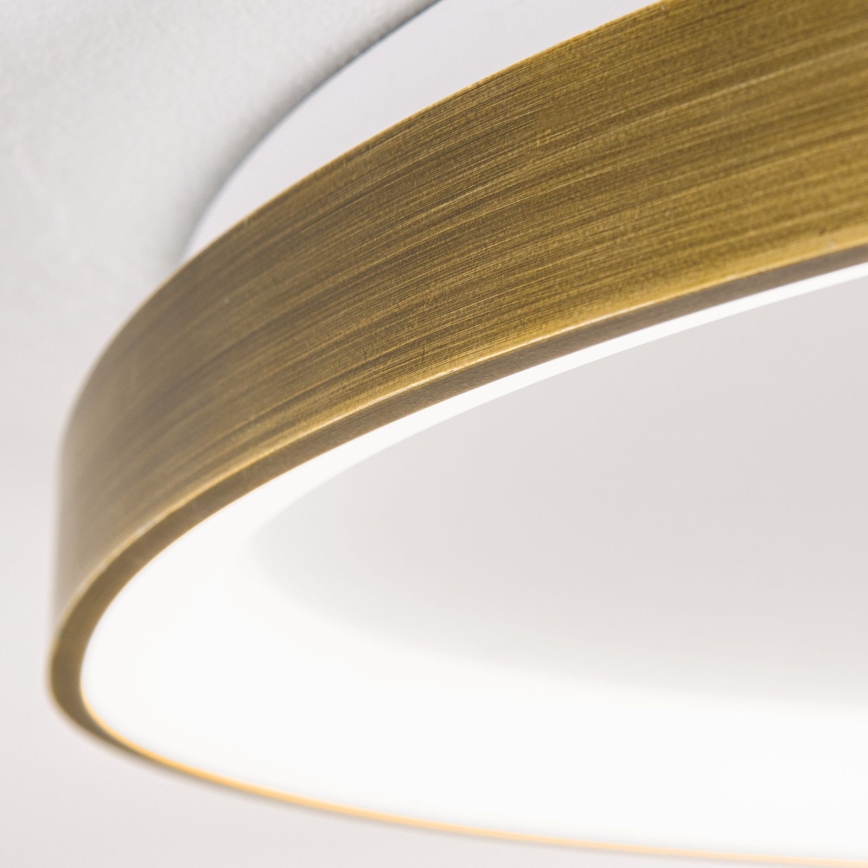 LED Stropné svietidlo CHARLIE LED/48W/230V pr. 65 cm zlatá