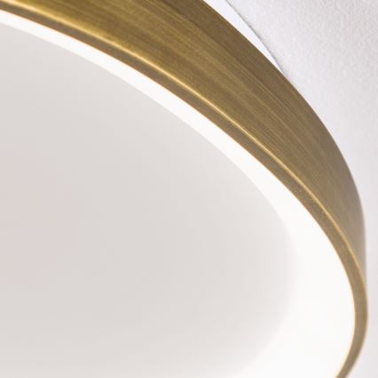 LED Stropné svietidlo CHARLIE LED/48W/230V pr. 65 cm zlatá