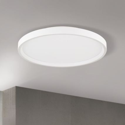 LED Stmievateľné stropné svietidlo MASCA LED/36W/230V 2700/3350/4000K pr. 40 cm biela