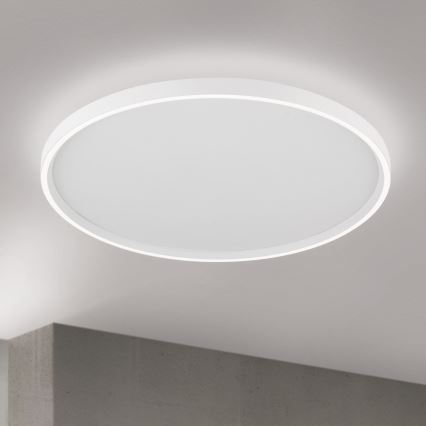 LED Stmievateľné stropné svietidlo MASCA LED/47W/230V 2700/3350/4000K pr. 60 cm biela