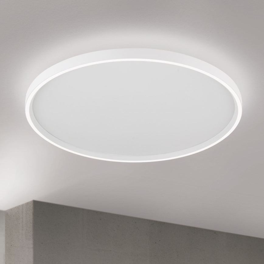 LED Stmievateľné stropné svietidlo MASCA LED/47W/230V 2700/3350/4000K pr. 60 cm biela