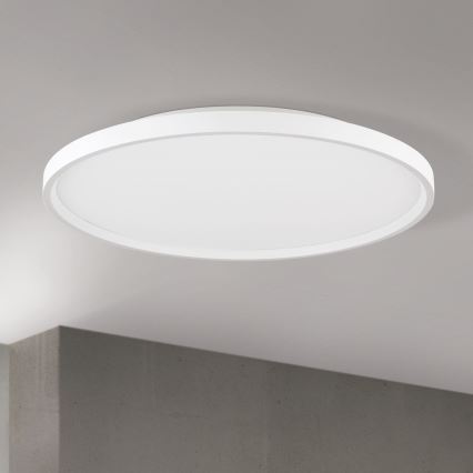 LED Stmievateľné stropné svietidlo MASCA LED/47W/230V 2700/3350/4000K pr. 60 cm biela