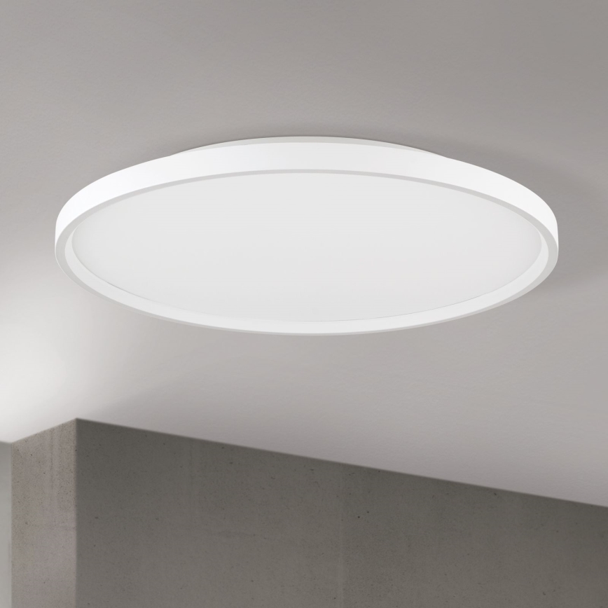 LED Stmievateľné stropné svietidlo MASCA LED/47W/230V 2700/3350/4000K pr. 60 cm biela