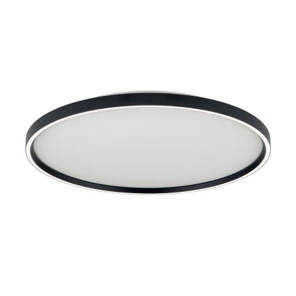 LED Stmievateľné stropné svietidlo MASCA LED/47W/230V 2700/3350/4000K pr. 60 cm čierna