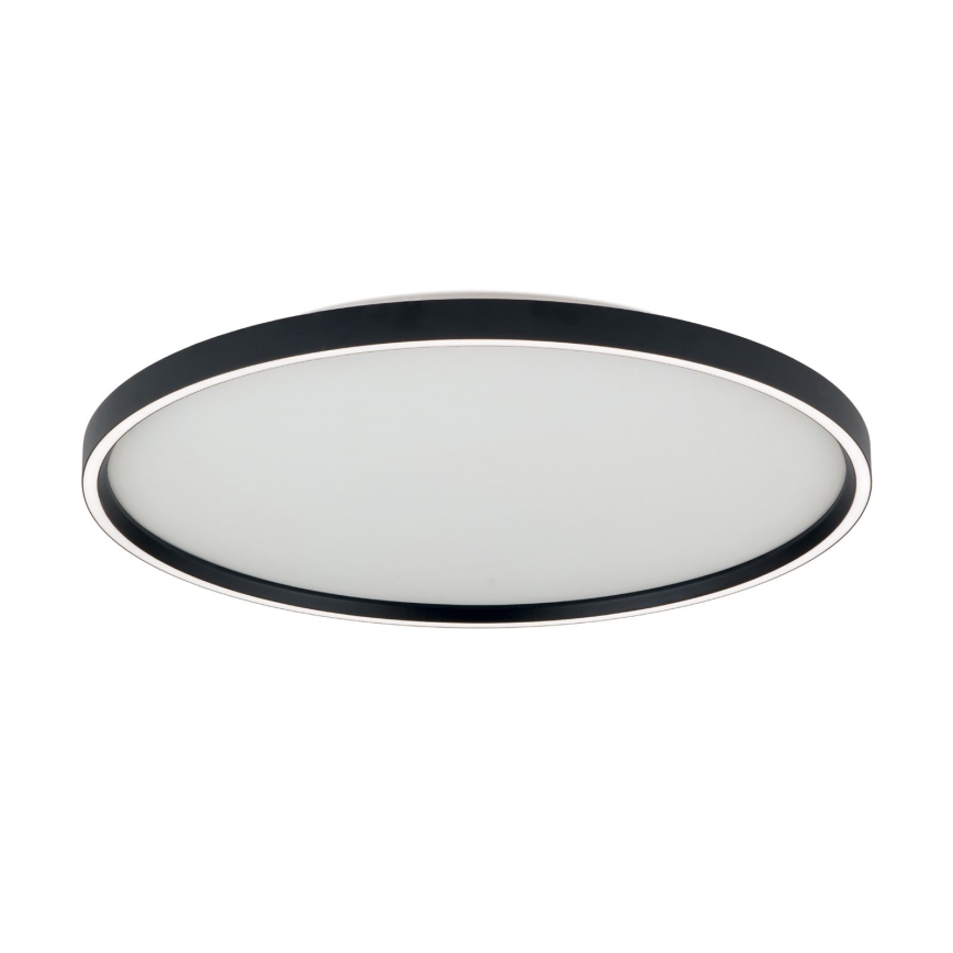 LED Stmievateľné stropné svietidlo MASCA LED/47W/230V 2700/3350/4000K pr. 60 cm čierna