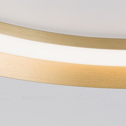 LED Stmievateľné stropné svietidlo MANTA LED/38W/230V 2700/3000/4000K pr. 45 cm zlatá