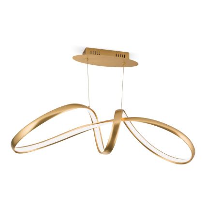LED Stmievateľný luster na lanku CIRCUS LED/36W/230V zlatá