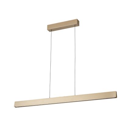 LED Stmievateľný luster na lanku TARA LED/44W/230V 2700/3800/4500/5700K zlatá
