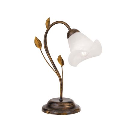 Stolná lampa SISI 1xE14/40W/230V bronz/patina