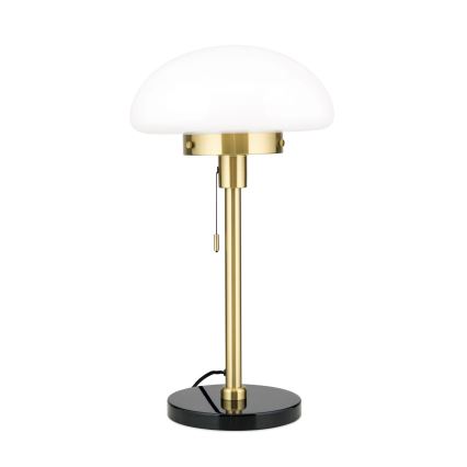 Stolná lampa SPARTA 1xE27/40W/230V zlatá/čierna