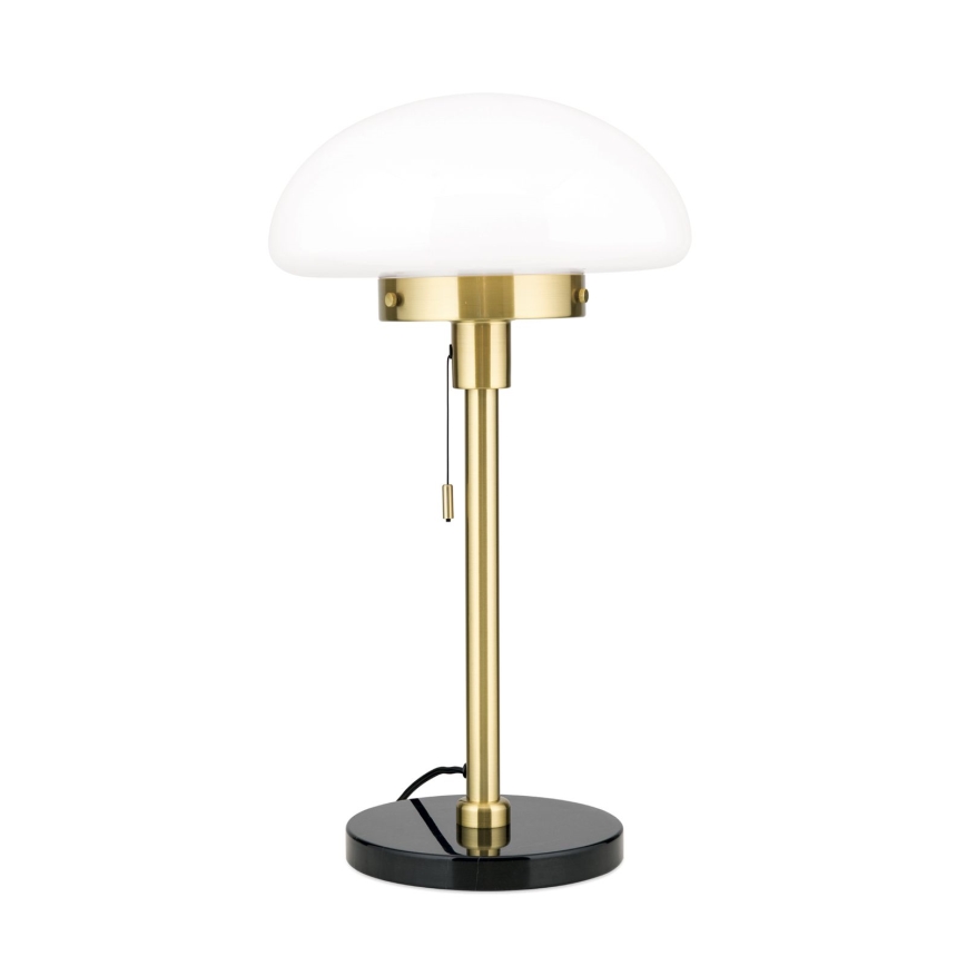 Stolná lampa SPARTA 1xE27/40W/230V zlatá/čierna