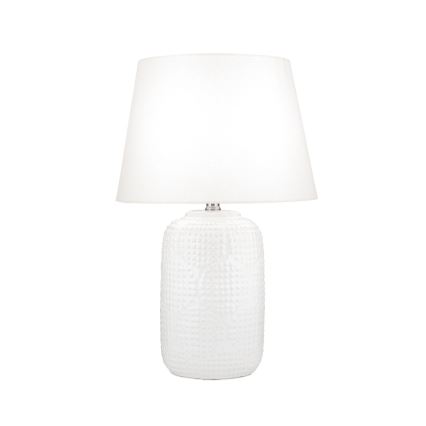 Stolná lampa CORAL 1xE27/40W/230V keramika/biela