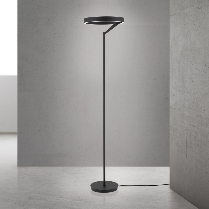 Stmievaná LED stojacia lampa KOLK LED/40W/230V 2700/4000K čierna