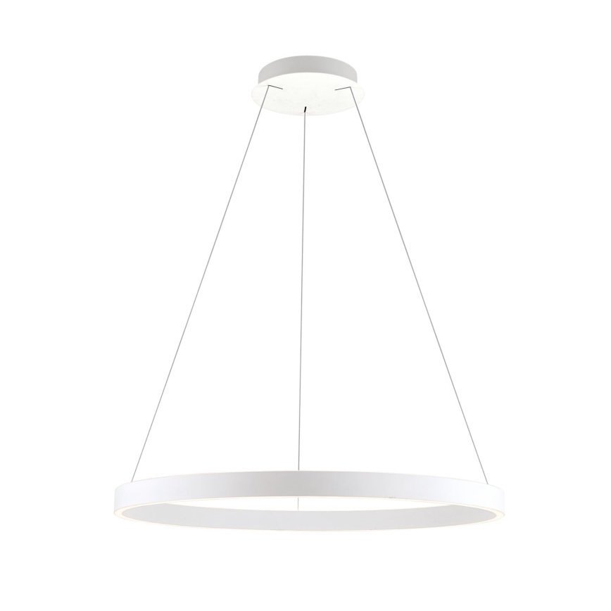 Orion - Stmievateľný LED závesný luster na lane KOLK LED/80W/230V 2700/3000/4000K pr. 80 cm biela