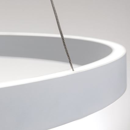 Orion - Stmievateľný LED závesný luster na lane KOLK LED/80W/230V 2700/3000/4000K pr. 80 cm biela