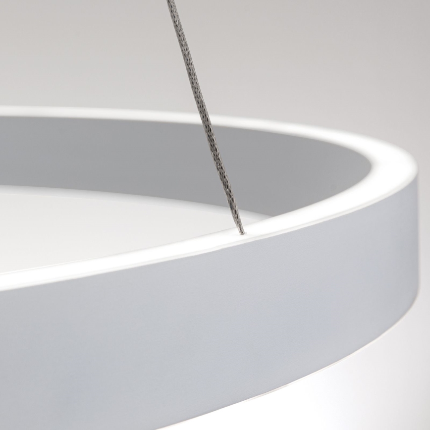 Orion - Stmievateľný LED závesný luster na lane KOLK LED/80W/230V 2700/3000/4000K pr. 80 cm biela