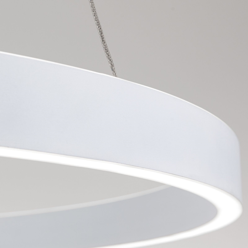 Orion - Stmievateľný LED závesný luster na lane KOLK LED/80W/230V 2700/3000/4000K pr. 80 cm biela