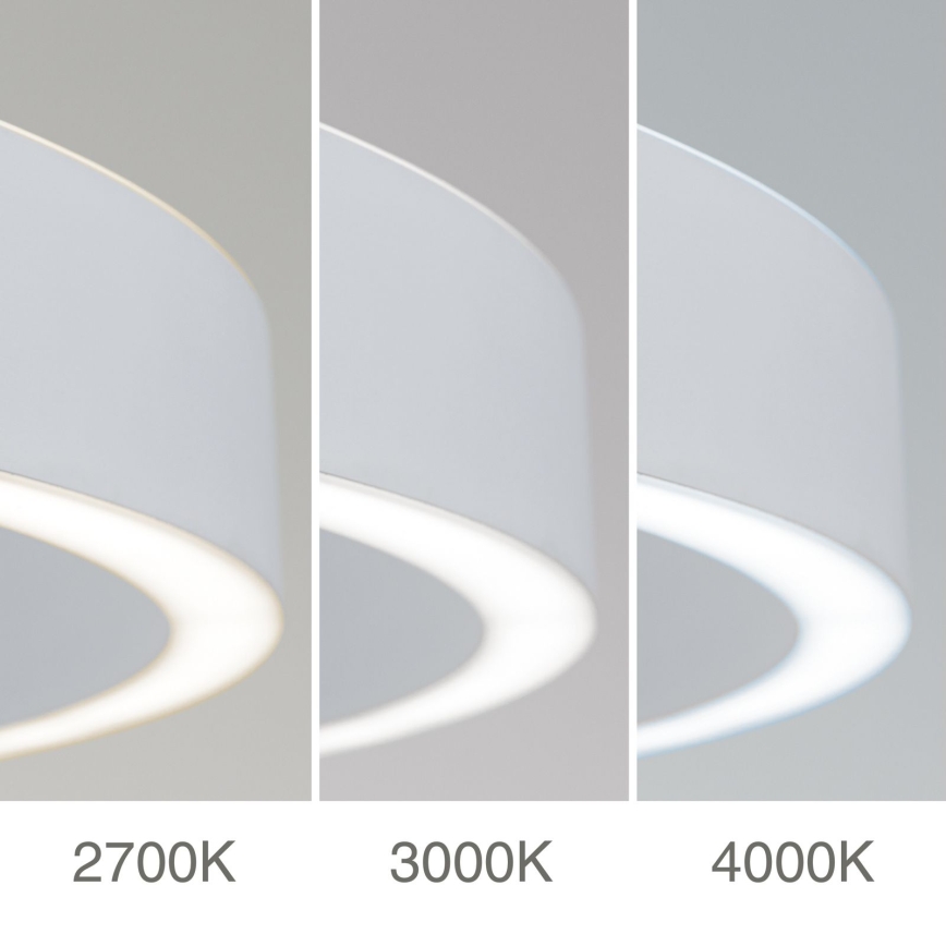 LED Stmievateľný luster na lanku KOLK LED/60W/230V 2700/3000/4000K pr. 60 cm biela
