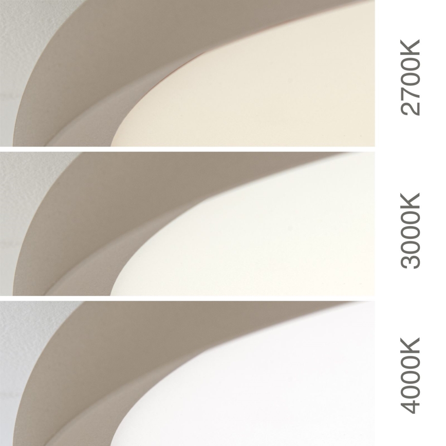 LED stropné svietidlo KANT LED/30W/230V 2700/3000/4000K priemer 40 cm béžové