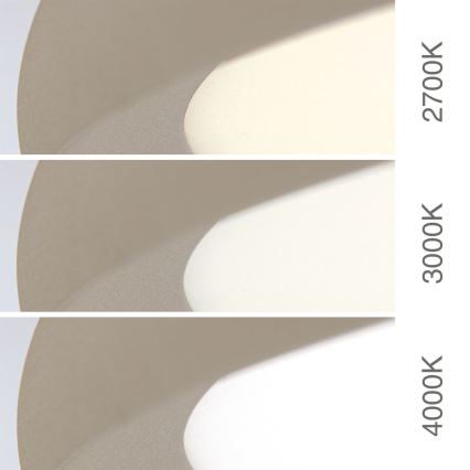 LED Stropné svietidlo KANT LED/50W/230V 2700/3000/4000K pr. 60 cm béžové
