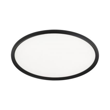 LED stropné svietidlo KANT LED/50W/230V 2700/3000/4000K priemer 60 cm čierna