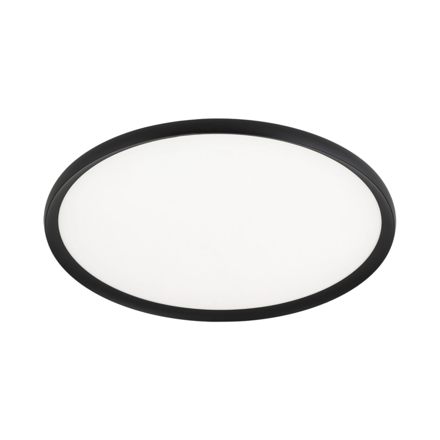 LED stropné svietidlo KANT LED/50W/230V 2700/3000/4000K priemer 60 cm čierna