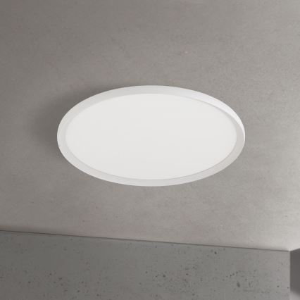 LED stropné svietidlo KANT LED/50W/230V 2700/3000/4000K priemer 60 cm biele