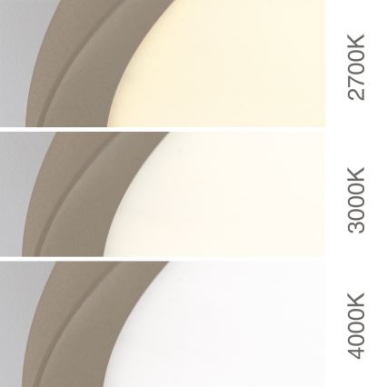 LED stropné svietidlo KANT LED/66W/230V 2700/3000/4000K, priemer 80 cm, béžové