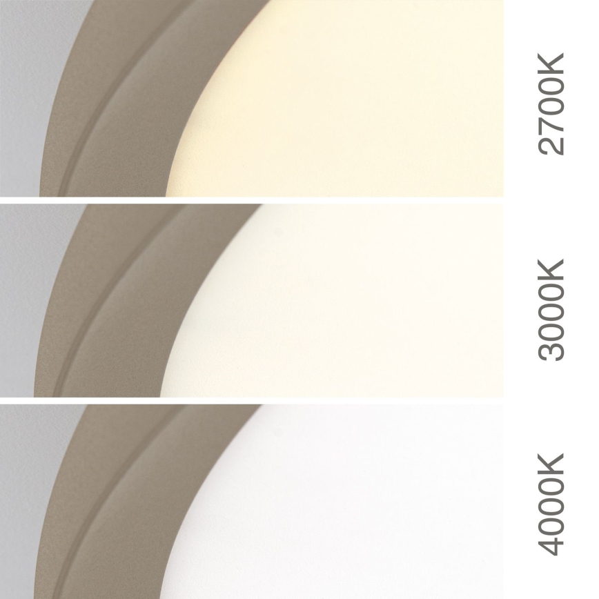 LED Stropné svietidlo KANT LED/66W/230V 2700/3200/4000K pr. 80 cm béžové