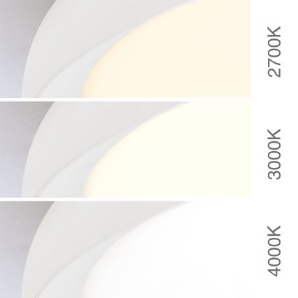 LED stropné svietidlo KANT LED/66W/230V 2700/3200/4000K priemer 80 cm biela