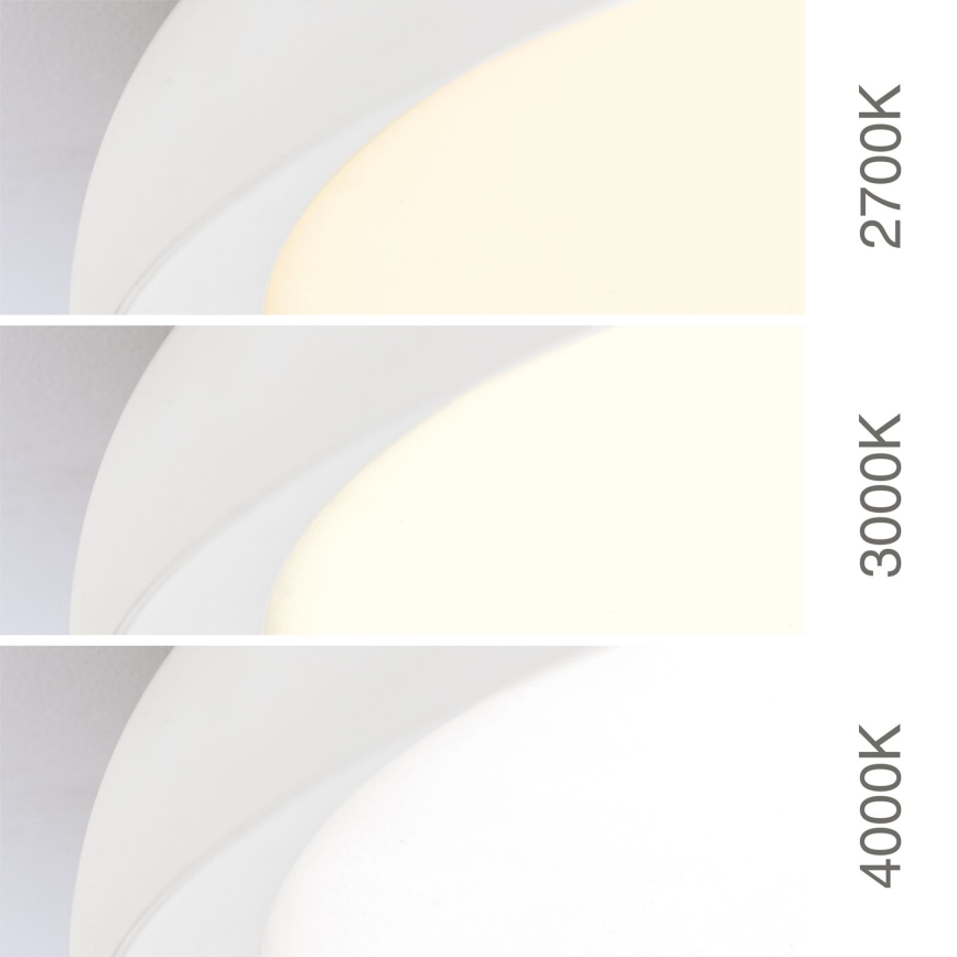 LED stropné svietidlo KANT LED/66W/230V 2700/3200/4000K priemer 80 cm biela