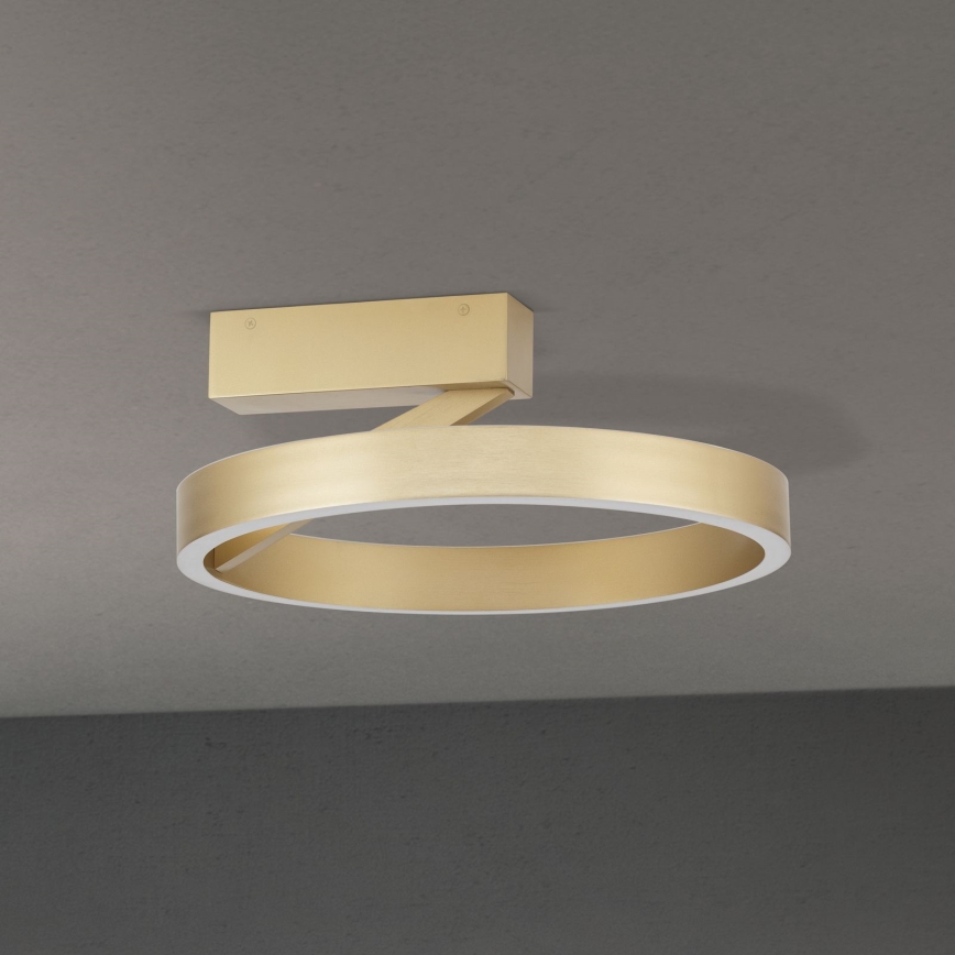 LED stropné svietidlo KOLK LED/40W/230V 2700/3000/4000K priemer 40 cm zlaté