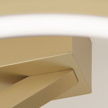 LED stropné svietidlo KOLK LED/40W/230V 2700/3000/4000K priemer 40 cm zlaté