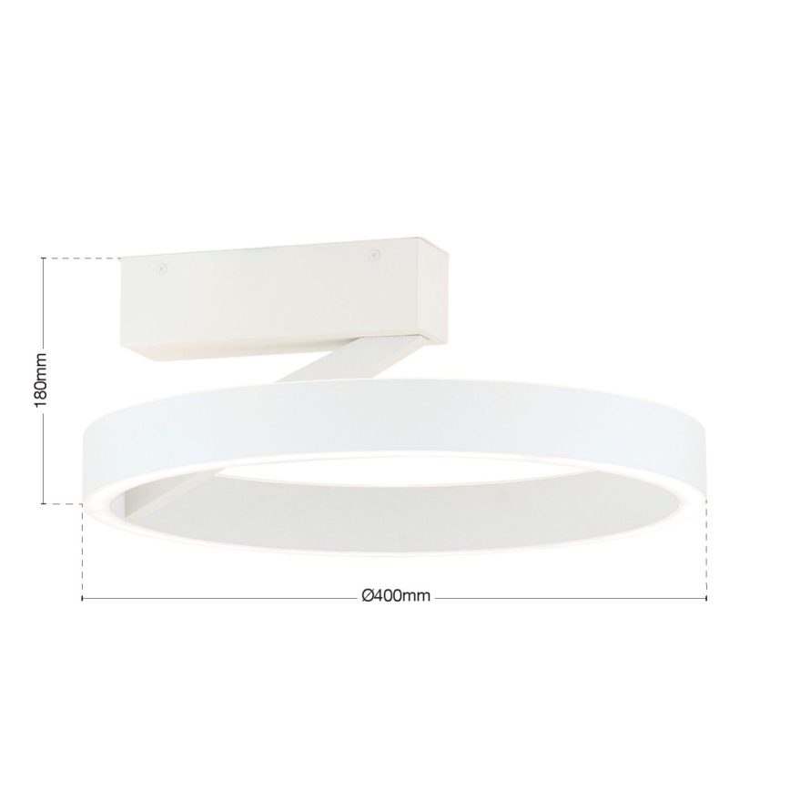 LED Stropné svietidlo KOLK LED/40W/230V 2700/3000/4000K pr. 40 cm biele