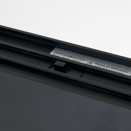 LED stropné/závesné svietidlo 2v1 PALKKI LED/38W/230V 3000/4000/5000K čierne