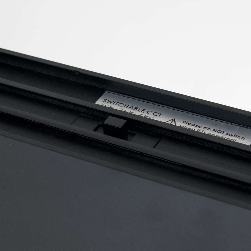 LED stropné/závesné svietidlo 2v1 PALKKI LED/38W/230V 3000/4000/5000K čierne