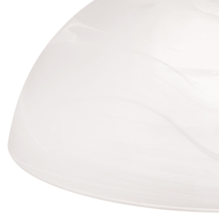 Luster na reťazi RULA 1xE27/40W/230V pr. 35 cm biela/bronz