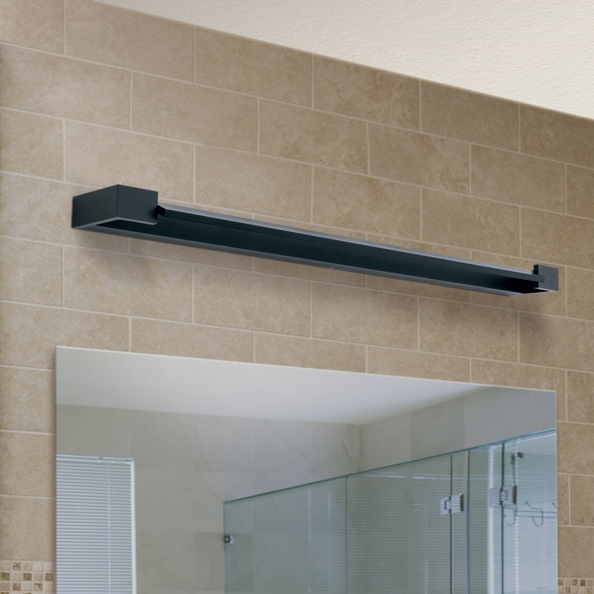 LED Kúpeľňové osvetlenie zrkadla MARILYN LED/24W/230V 90 cm IP44 čierna