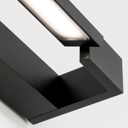 LED Kúpeľňové osvetlenie zrkadla MARILYN LED/24W/230V 90 cm IP44 čierna