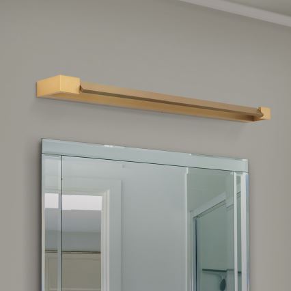 LED Kúpeľňové osvetlenie zrkadla MARILYN LED/24W/230V 90 cm IP44 zlatá