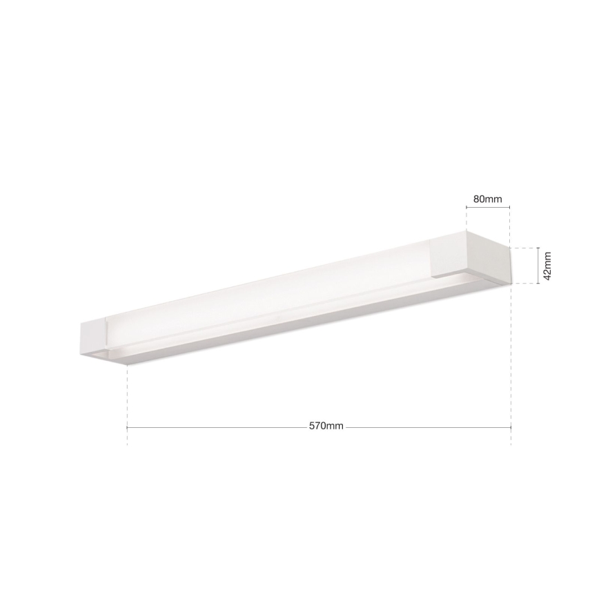 LED Kúpeľňové osvetlenie zrkadla MARILYN LED/21W/230V 57 cm IP44 biela