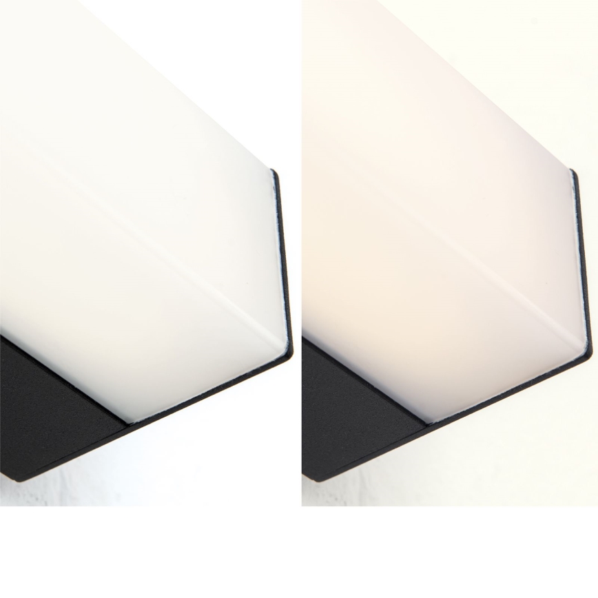 LED Kúpeľňové osvetlenie zrkadla HORIZON LED/12W/230V 3000/4000K 60 cm IP44 čierna