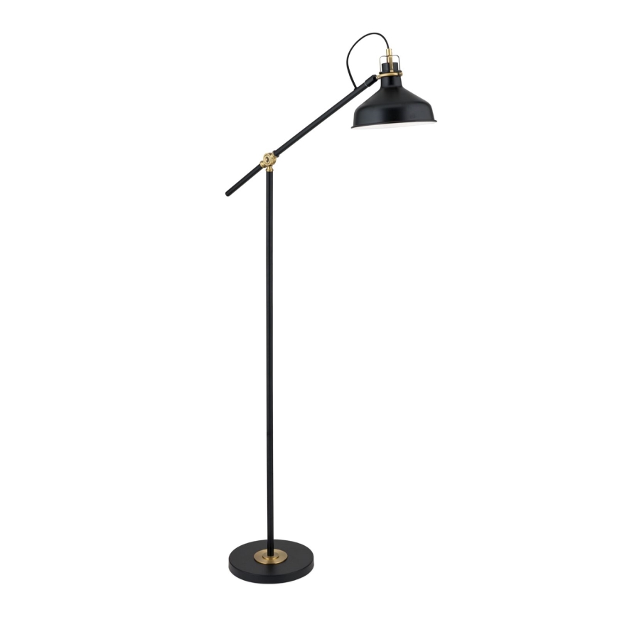 Stojacia lampa SCHILLER 1xE27/40W/230V čierna/bronz