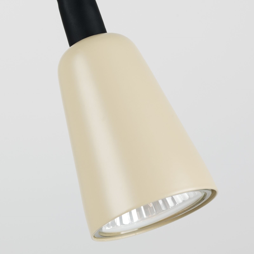 Stmievateľná flexibilná stolová lampa DOTTY 1xGU10/10W/230V béžová/čierna