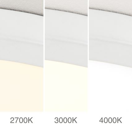 LED stmievateľné stropné svietidlo DISC LED/30W/230V 2700/3000/4000K s priemerom 40 cm biela