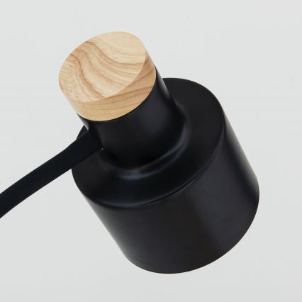 Stojacia lampa GILI 1xE27/40W/230V čierna